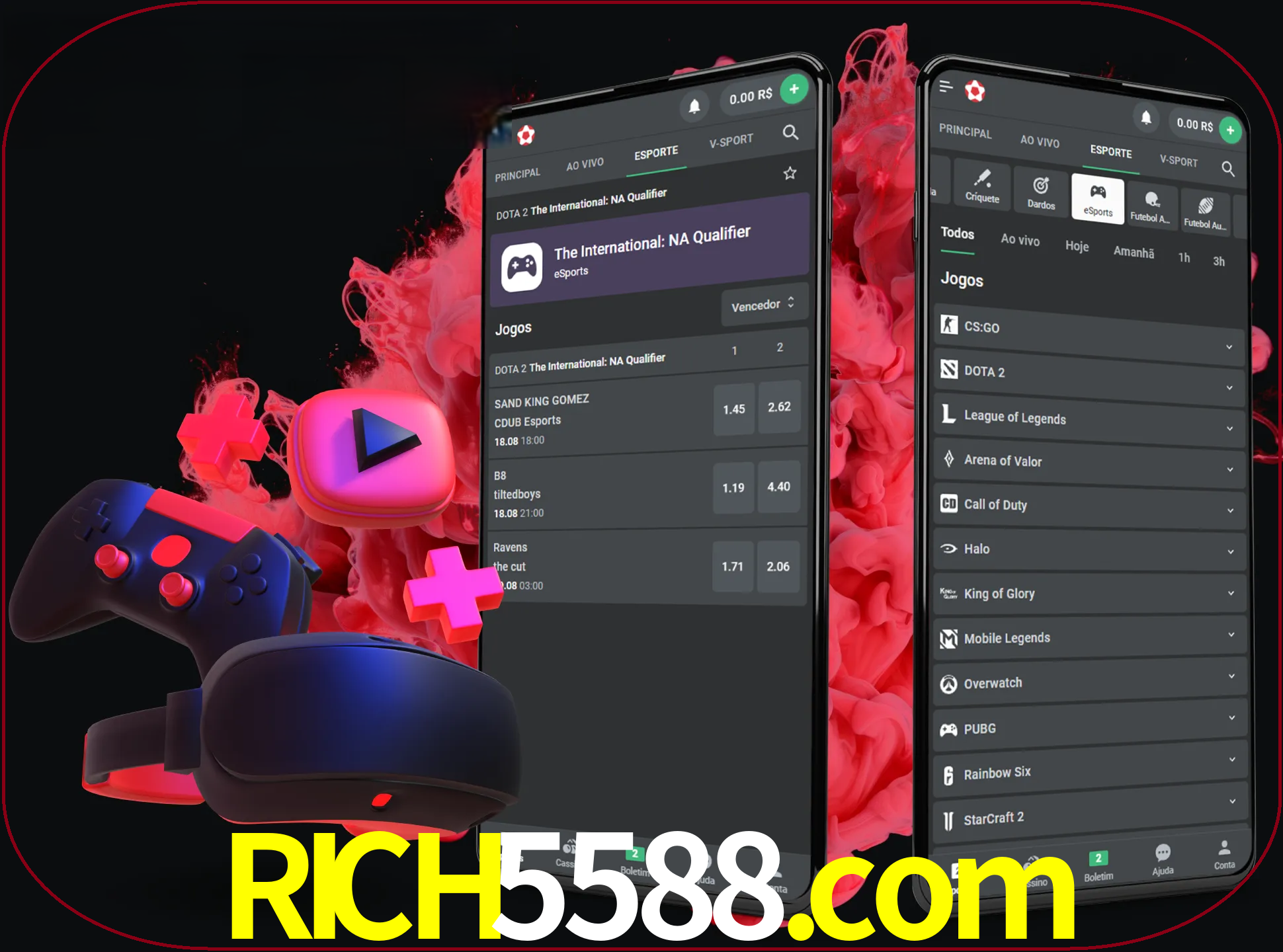 Para ter a aplicação móvel rich5588 no seu smartphone, basta descarregar o ficheiro apk e seguir as instruções.