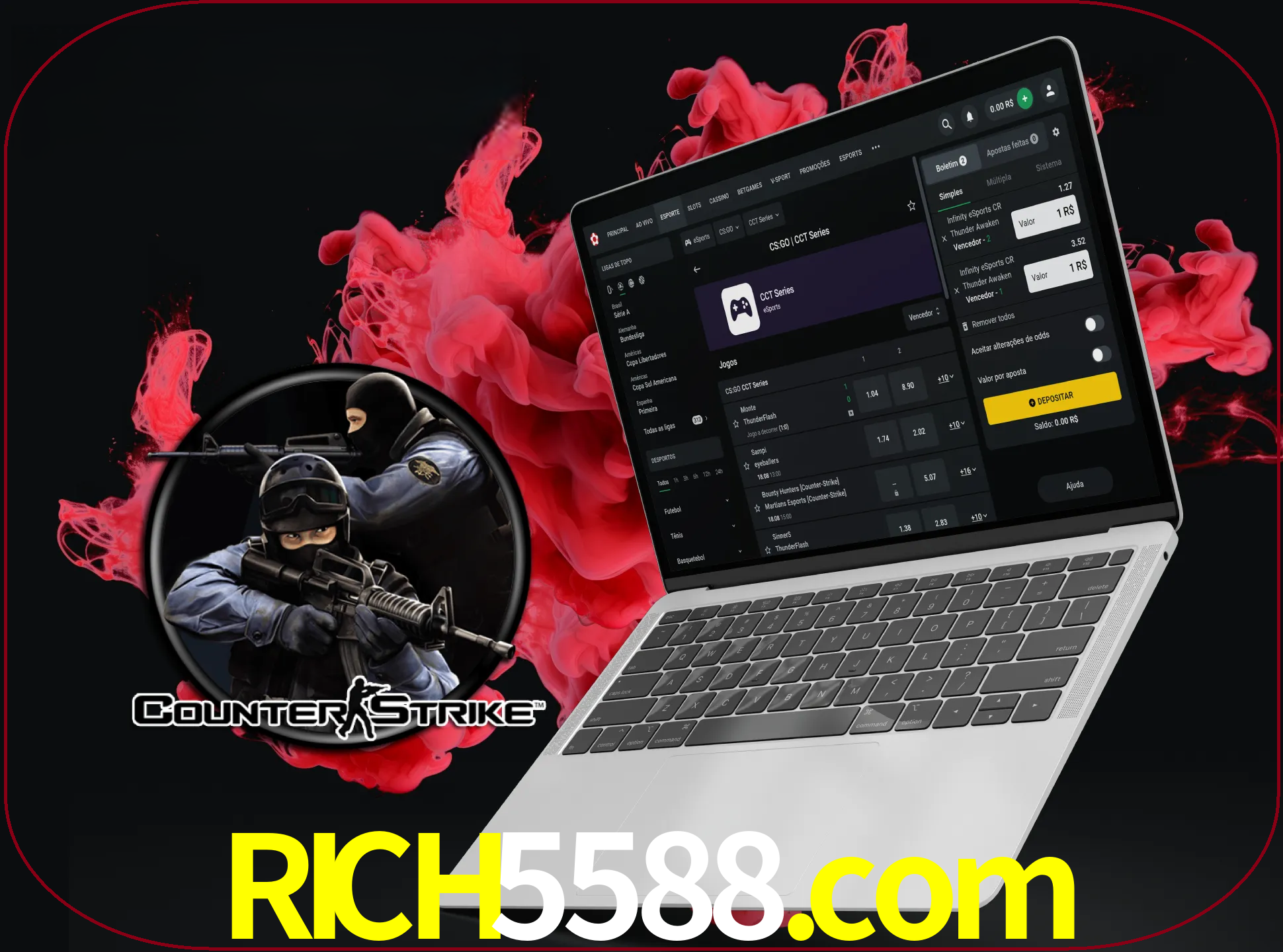 Um grande número de jogos irá agradar aos fãs deste jogo de tiro no sítio Web e na aplicação da empresa rich5588.