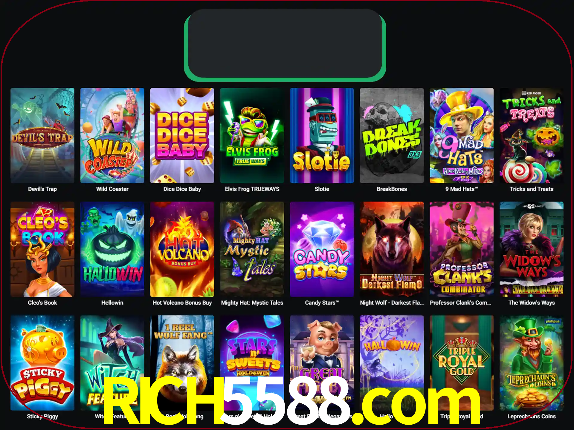 Procure por seus amados jogos de slot.