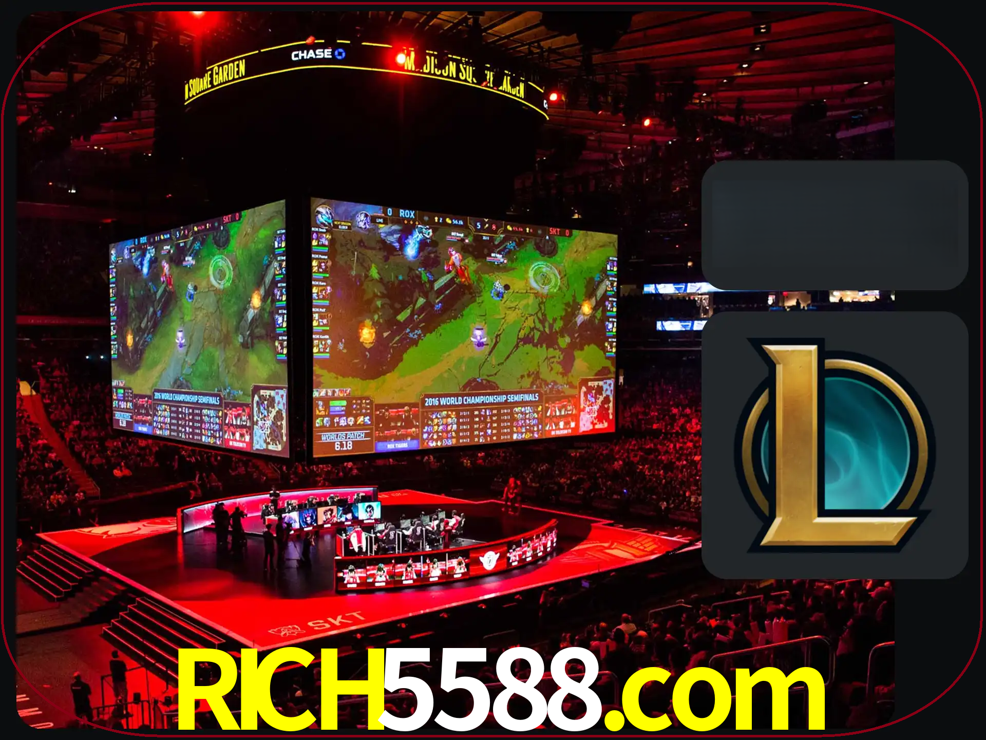 Aposta nos maiores jogos da League of Legends.