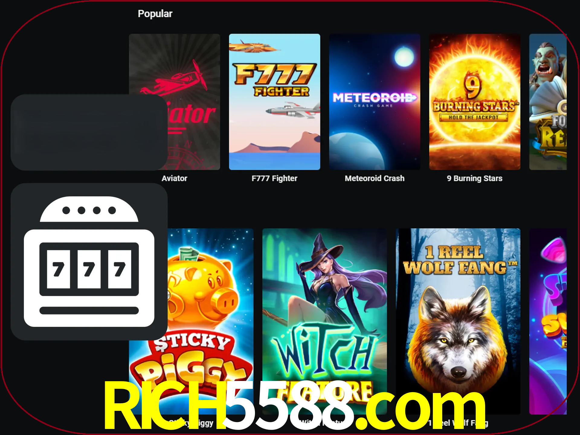 Gire seus slots de dinheiro favoritos.