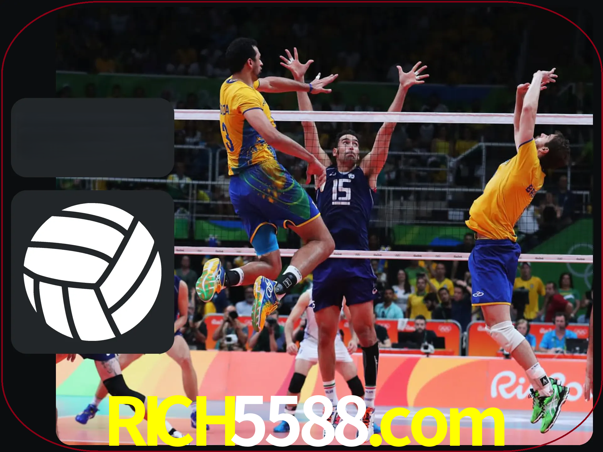 Fazer enormes ganhos apostando nas equipes de vôlei.
